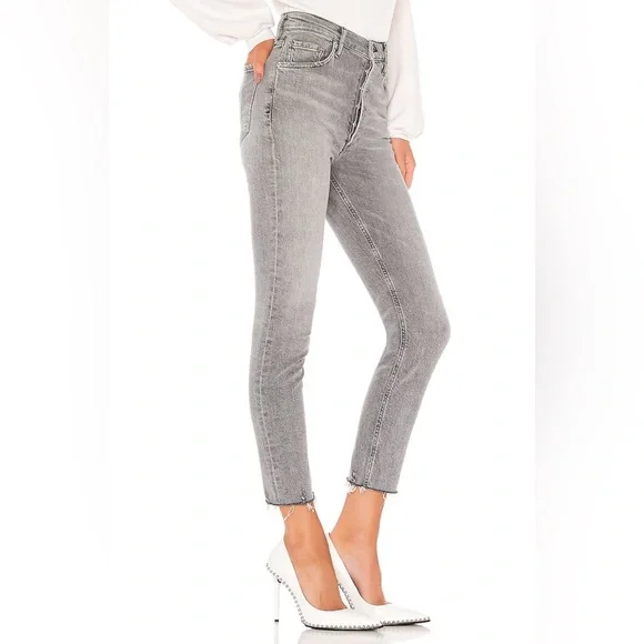 AGOLDE NICO High Rise Slim in Risk - Picture 3 of 7